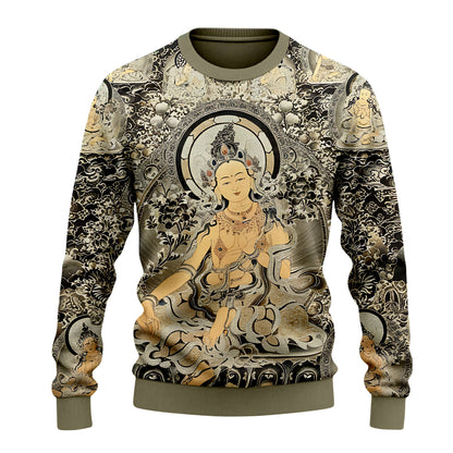 Thangka Art Spiritual Meditation Clothing 35