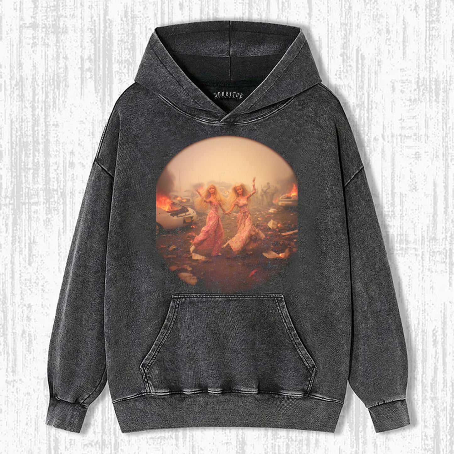 WAR TWO BARBIES DANCING TEE