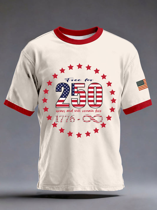 Heygraff™ 250 Years America T-Shirts For Men | Spirit of 1776