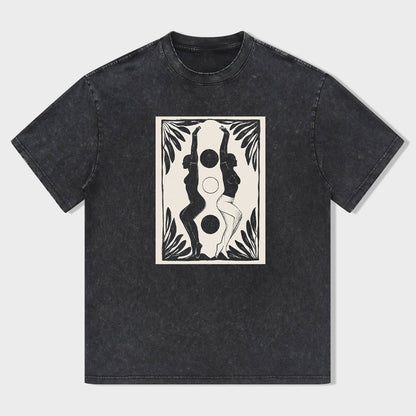 Abstract Art Graphic T-Shirt